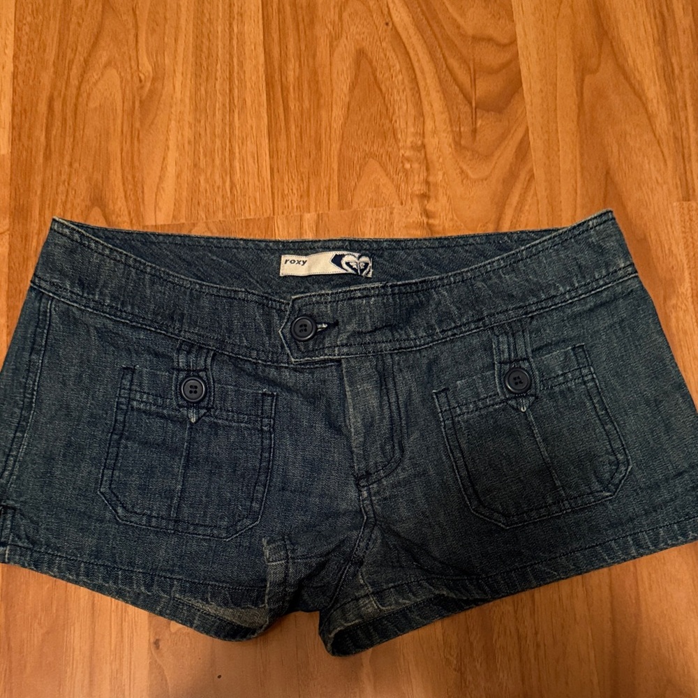 Roxy Women's Dark Denim Jean Shorts